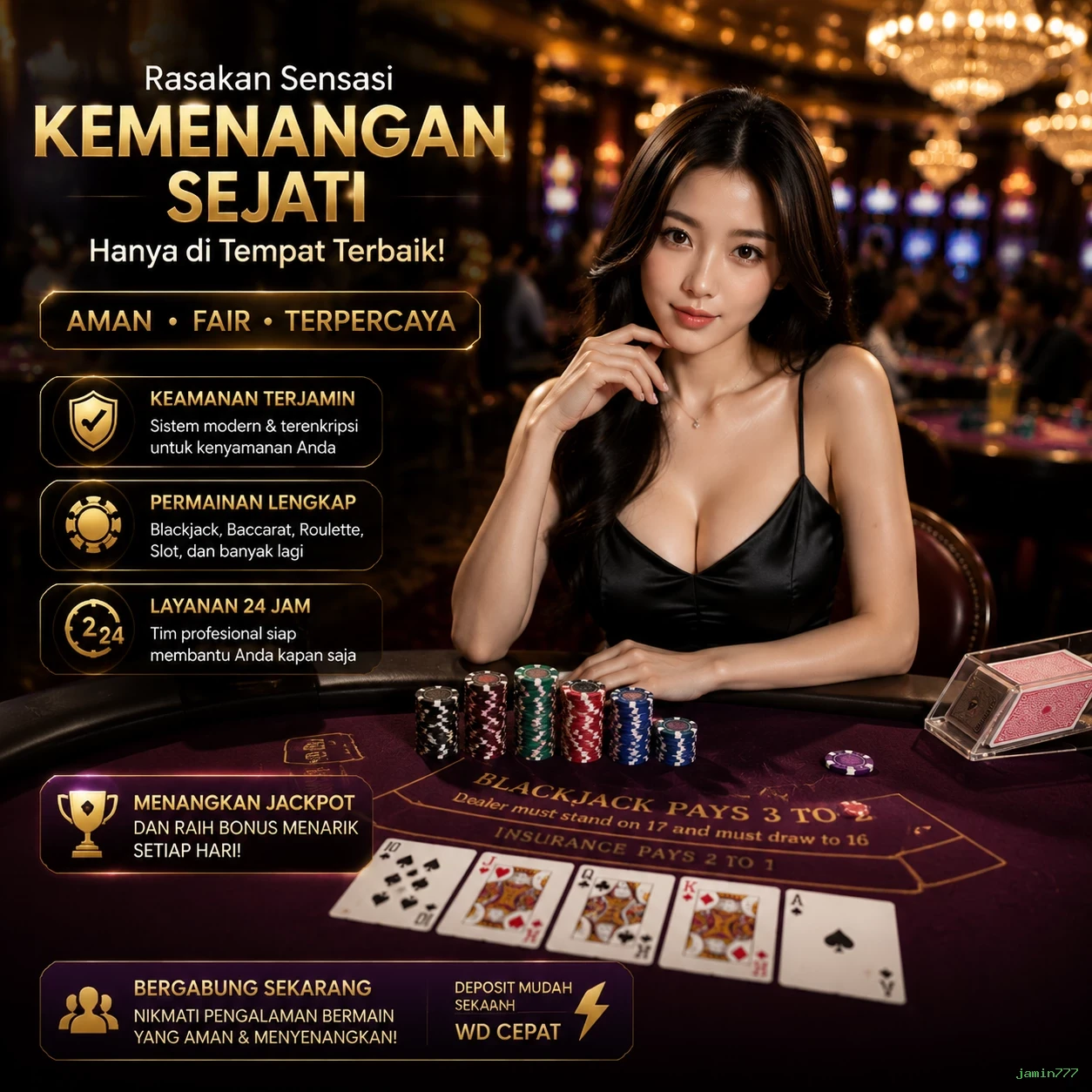 Cara Mendaftar dan Verifikasi Akun di jamin777